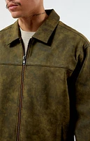 PacSun Faux Leather Textured Jacket