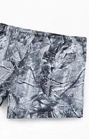 Pacsun Grey Camo 4.5" Swim Trunks