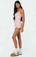 Edikted Strawberry Girl Printed Romper