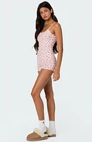 Edikted Strawberry Girl Printed Romper