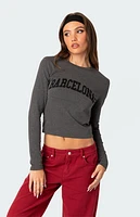 Edikted Barcelona Long Sleeve T-Shirt