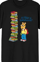 All This Homework Arthur T-Shirt