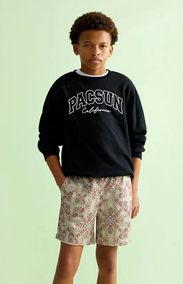 PacSun Kids Printed Mesh Volley Shorts