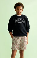 PacSun Kids Printed Mesh Volley Shorts