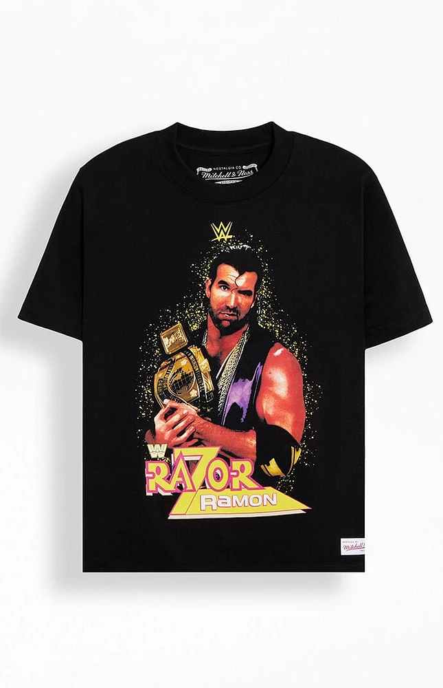 Mitchell & Ness WM Legends Wrestlemania Razor Ramon Oversized T-Shirt