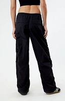 Ruched Low Rise Pull-On Pants