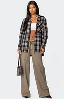 Edikted Hudson Oversized Tie Belt Jeans