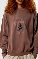 PacSun Mammoth Embroidered Crew Neck Sweatshirt