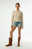 Billabong Daybreak Open Knit Sweater