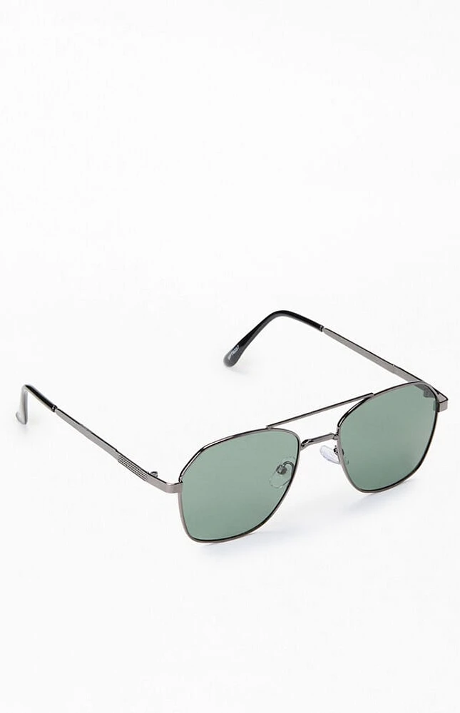 Pacsun Black Carter Aviator Sunglasses