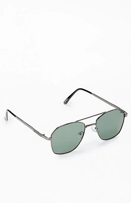 PacSun Black Carter Aviator Sunglasses