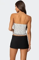 Edikted Laurie Polka Dot Tube Top