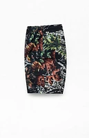 Pacsun Leaf Camo Cargo 6.5" Swim Trunks