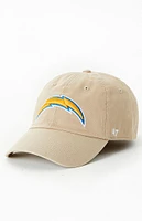 47 Brand Los Angeles Chargers Clean Up Dad Hat