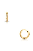 Ellie Vail Tinsley Huggie Hoop Earrings