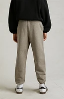 Kids Fear of God Essentials Heather Grey Sweatpants