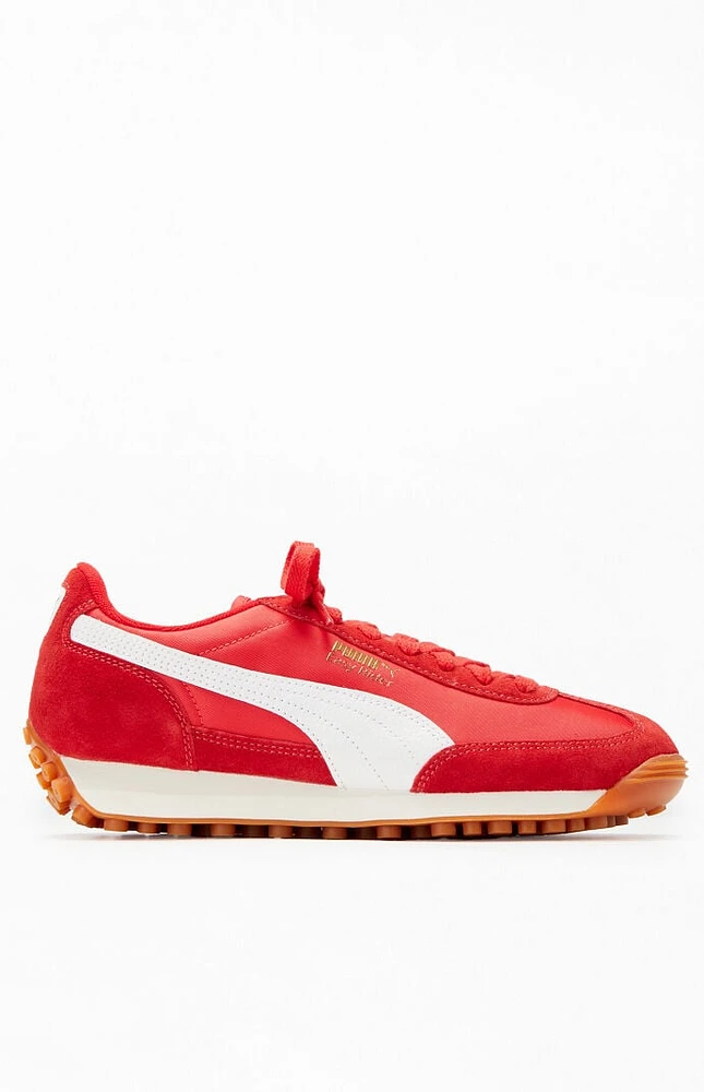 Puma Women's Red Easy Rider Vintage Sneakers