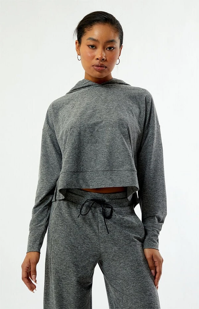FABLETICS Active Cloud Jersey Cropped Hoodie