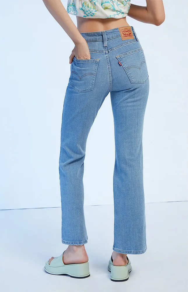 Levi's 725 Light Blue High Waisted Bootcut Jeans