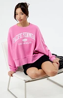 PacSun Vintage Pacific Sunwear Cropped Crew Neck Sweatshirt