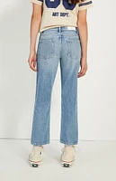 PacSun Kids Medium Indigo Ripped '90s Straight Leg Jeans