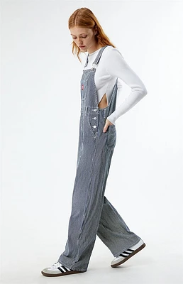 By PacSun Striped Workwear Overalls