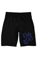 Colt 45 Blue Logo Sweat Shorts