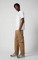 PacSun Tan Ripstop Baggy Cargo Pants