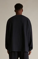 Fear of God Essentials Black Heavy Long Sleeve T-Shirt