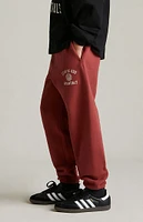 Fear of God Essentials Kids Crimson University Fleece Sweatpants