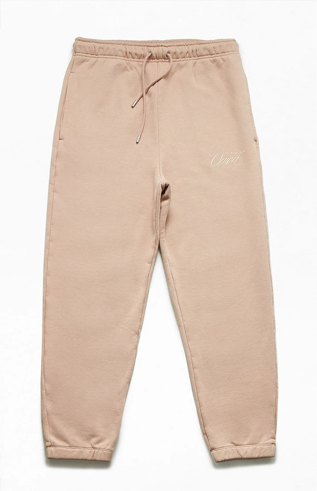 Air Jordan x Union Beige Fleece Sweatpants