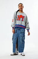 ProStandard New York Knicks Mash Up Crew Neck Sweatshirt