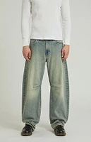 PacSun Tinted Baggy Barrel Jeans