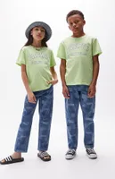 PacSun Kids Patchwork Straight Leg Jeans