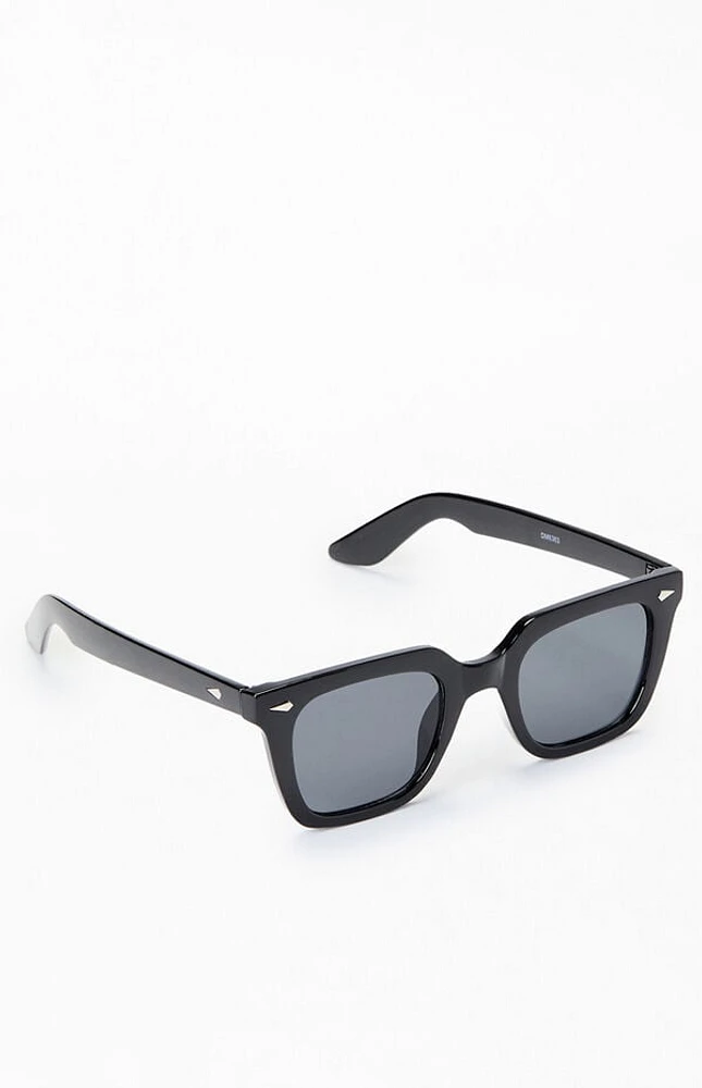 Pacsun Black Jesse Square Sunglasses