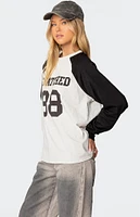 Edikted Snatched Oversized Long Sleeve T-Shirt