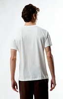 Pacsun White Solid Soft Oversized T-Shirt