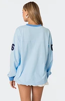 Edikted 06 Oversized Long Sleeve T-Shirt