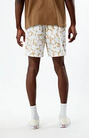 Tommy Jeans Hawaiian Print Beach Shorts