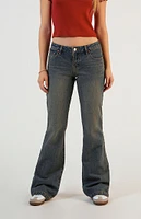 PacSun Jade Low Rise Bootcut Jeans Dark Indigo