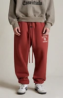 Fear of God Essentials Crimson University Fleece Sweatpants