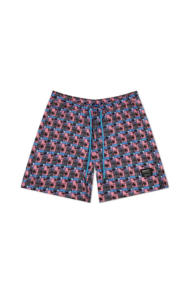 WeSC America Inc Zack Paradise Lost Scenery Aop 5" Swim Trunks