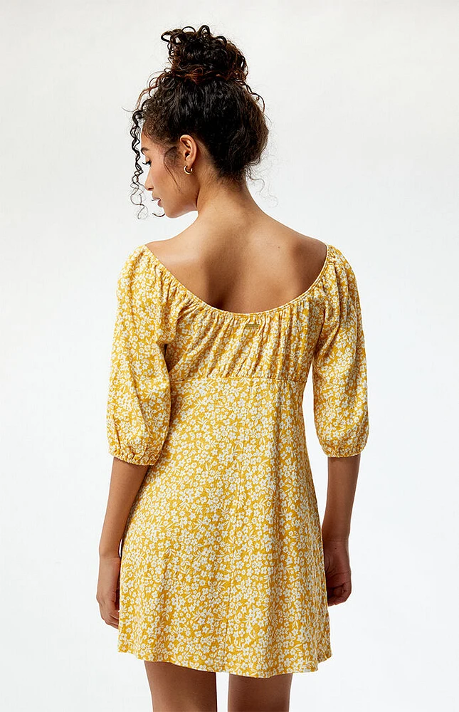 Billabong Daisy Wave Mini Dress