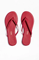TKEES Women's Red Sandals