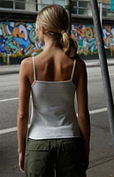 John Galt Light Gray Archie Tank Top