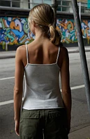 John Galt Light Gray Archie Tank Top