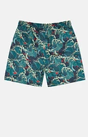WeSC America Inc Zack Koi AOP 5" Swim Trunks