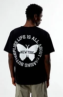 Lisa Lestrange NY Butterflies T-Shirt