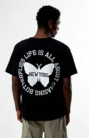 Lisa Lestrange NY Butterflies T-Shirt
