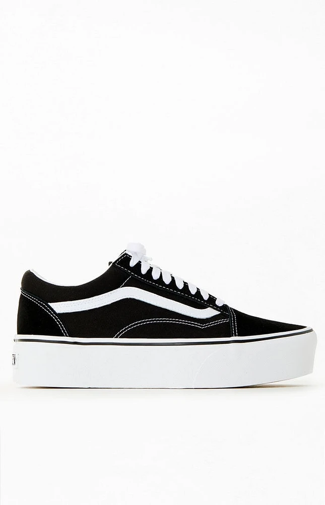 Vans Black Old Skool Platform Sneakers